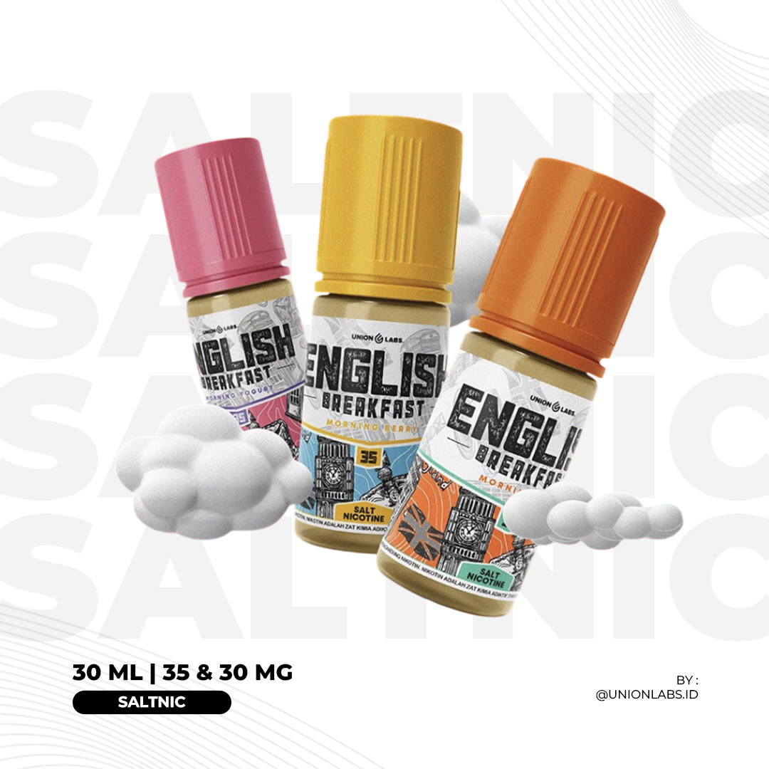 English Breakfast Salt Morning Babe Nic 35 - 30 Ml