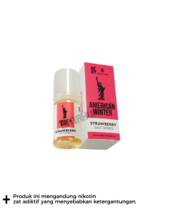 American Winter Strawberry Salt Nic 24 - 30 Ml