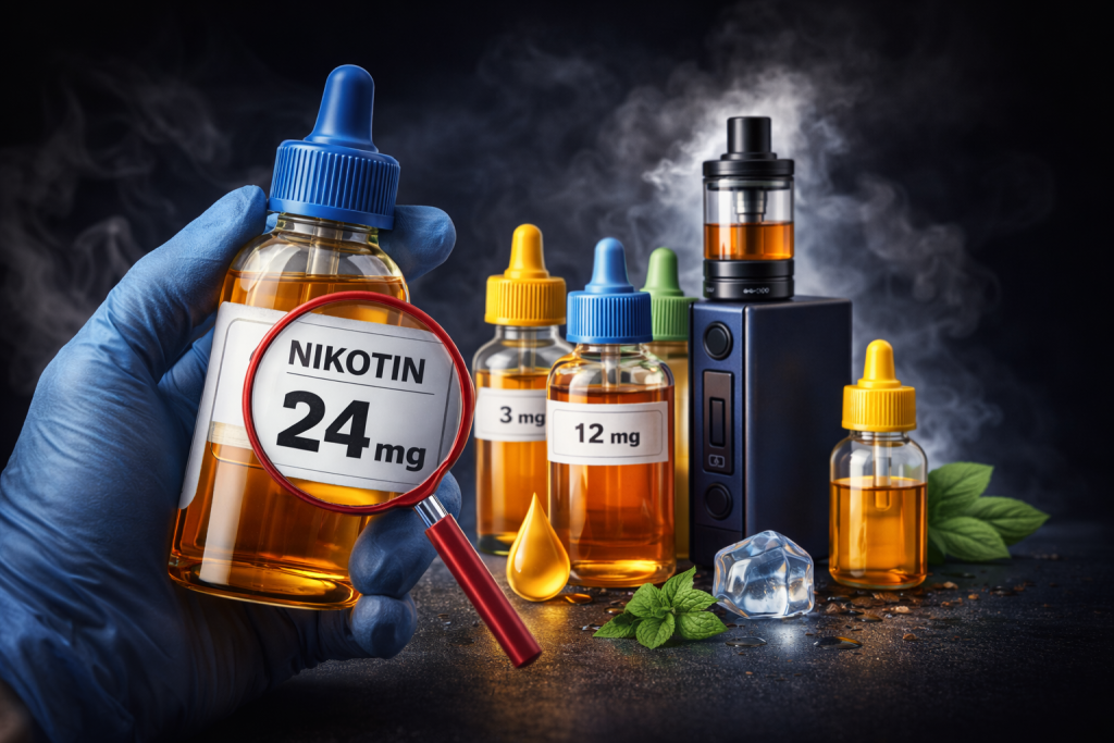 Cara-Melihat-Nikotin-di-Liquid-Vape